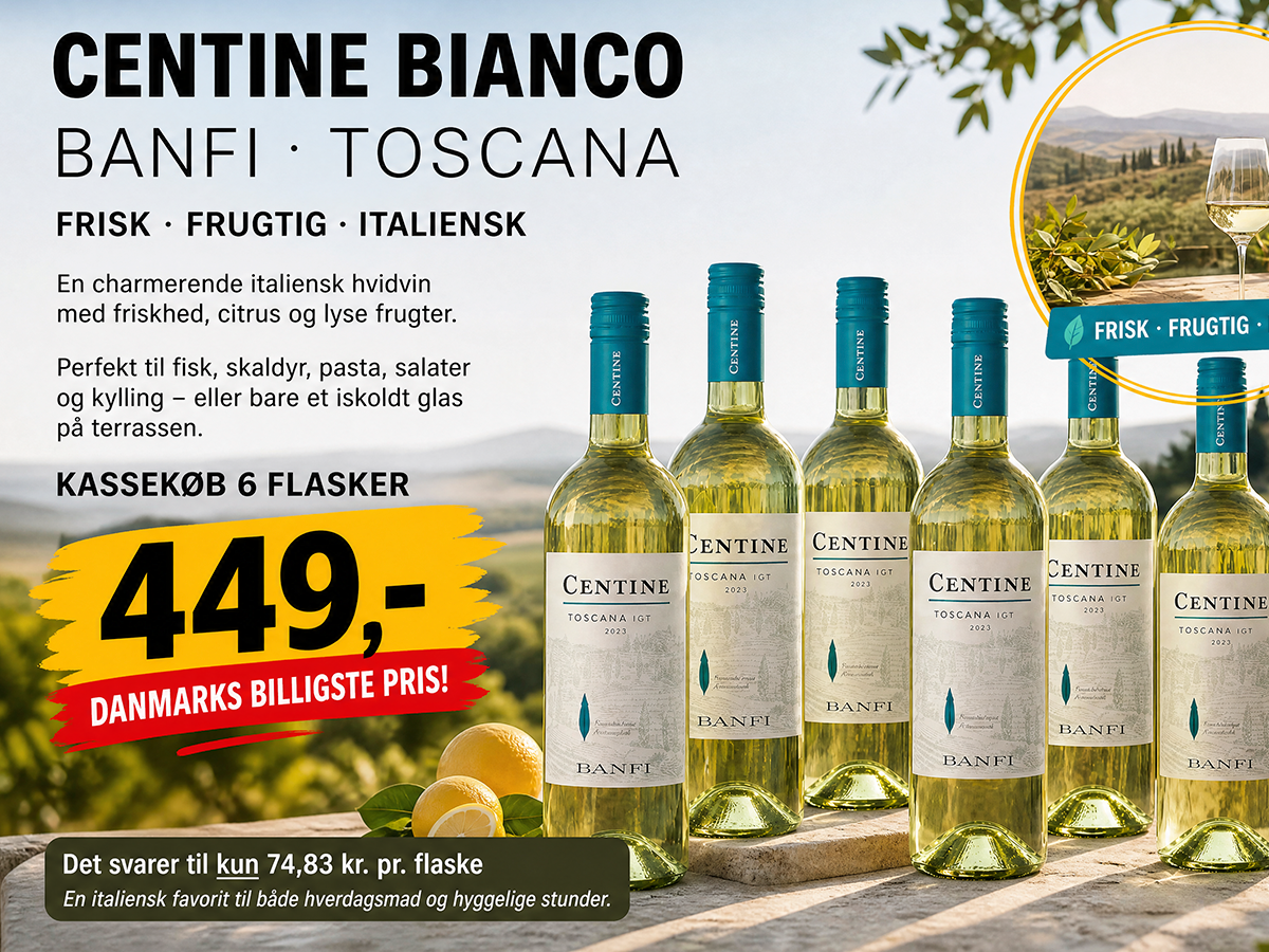 Centine Bianco – Banfi – 6 flasker